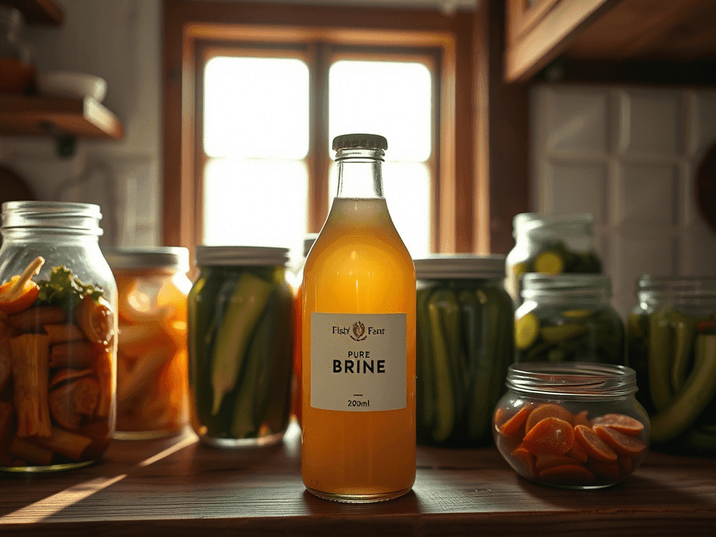 High Quality Brine for Food Preservations - Grow Your Own Salt